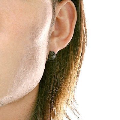 シルバースタッドピアス(片耳用)