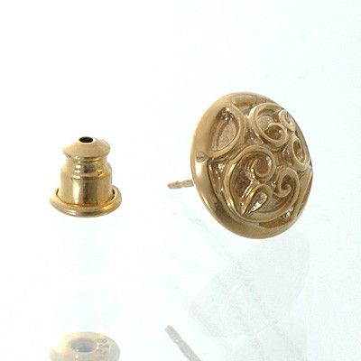 シルバースタッドピアス(片耳用)