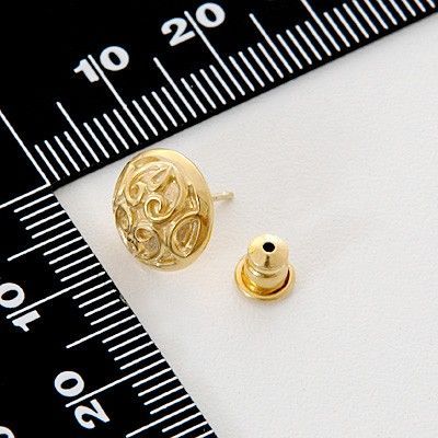 シルバースタッドピアス(片耳用)