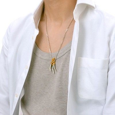 シルバーネックレス