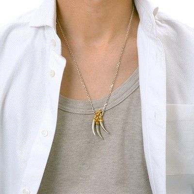 シルバーネックレス