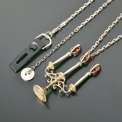 シルバーネックレス