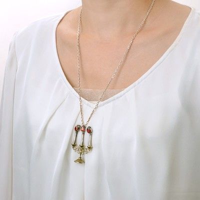 シルバーネックレス