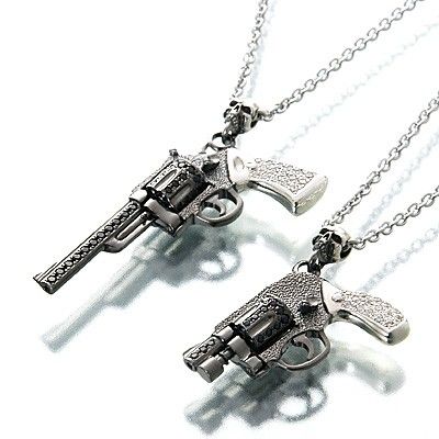 シルバーペアネックレス