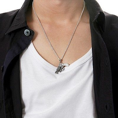 シルバーネックレス