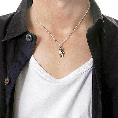 シルバーネックレス