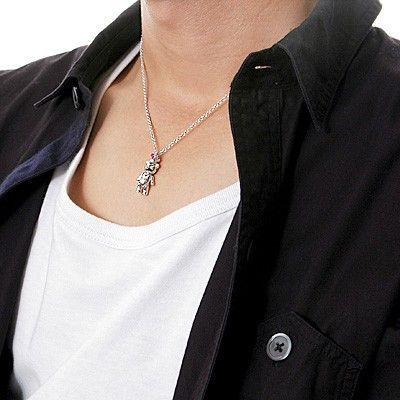 シルバーネックレス