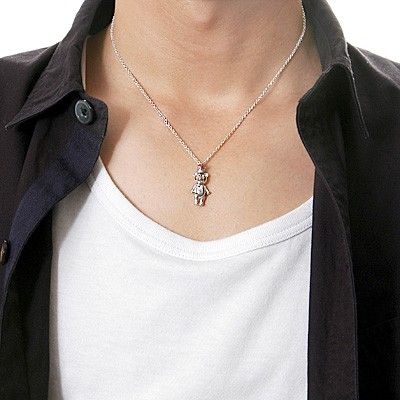 シルバーネックレス