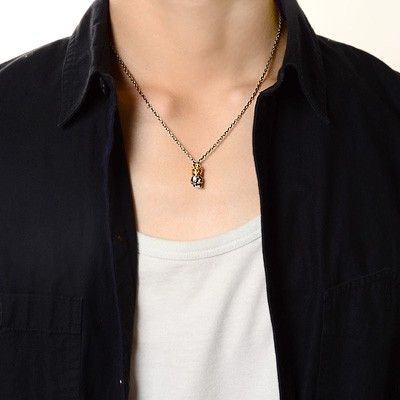 シルバーネックレス