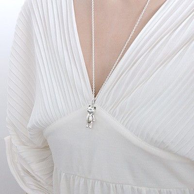 シルバーネックレス