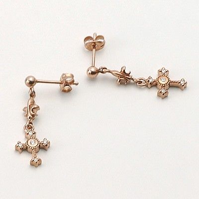 シルバースタッドピアス