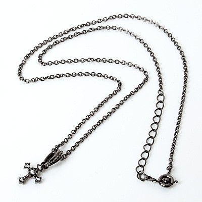 シルバーペアネックレス