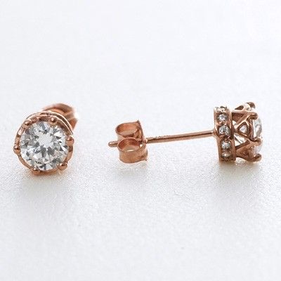 シルバースタッドピアス