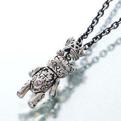 シルバーペアネックレス