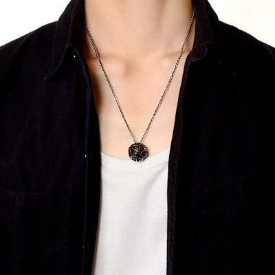 シルバーネックレス