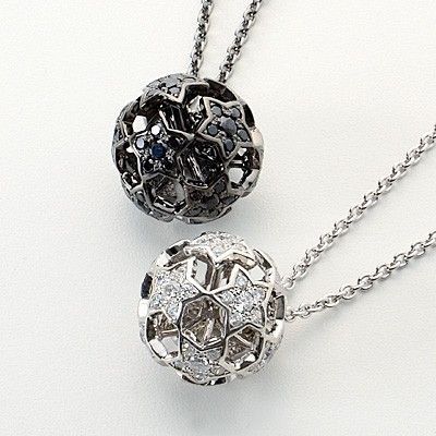 シルバーペアネックレス