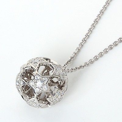 シルバーペアネックレス