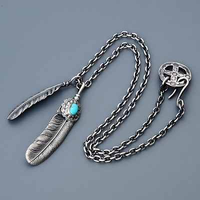 シルバーネックレス