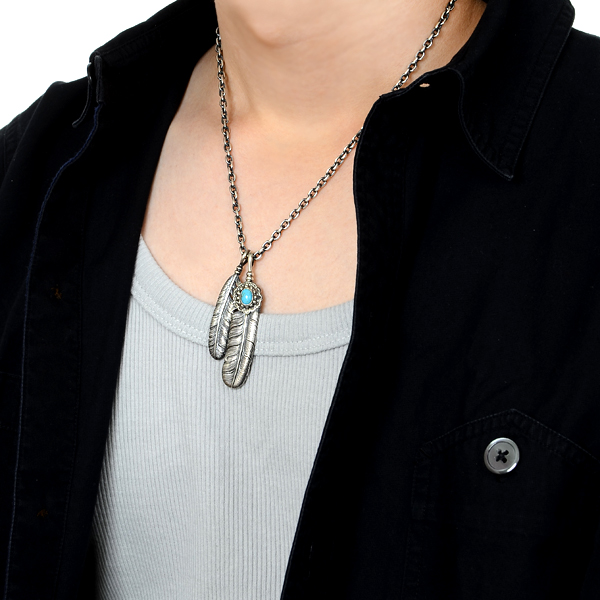 シルバーネックレス