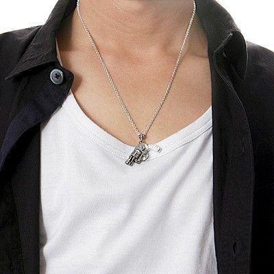 シルバーネックレス