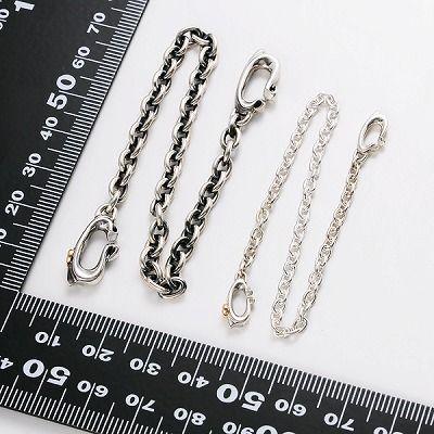 シルバーペアブレスレット