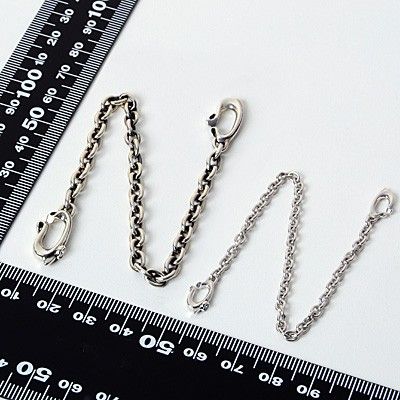 シルバーペアブレスレット