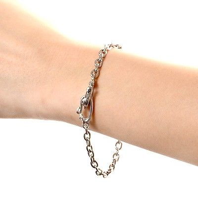 シルバーペアブレスレット