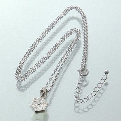 シルバーペアネックレス