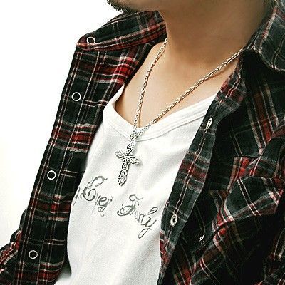 シルバーネックレス