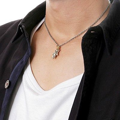 シルバーネックレス