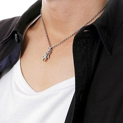 シルバーネックレス