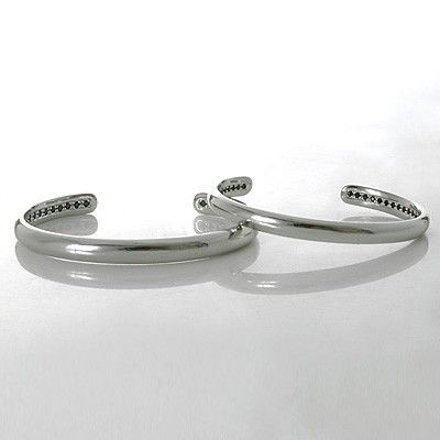 シルバーペアバングル