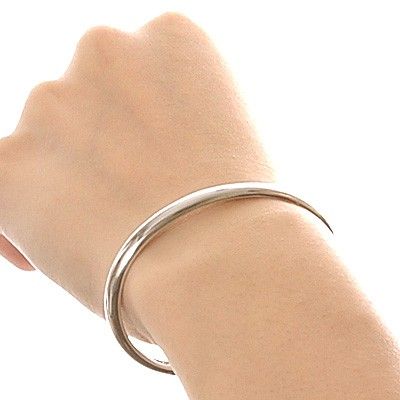 シルバーペアバングル