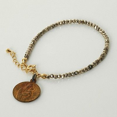 パイライトブレスレット