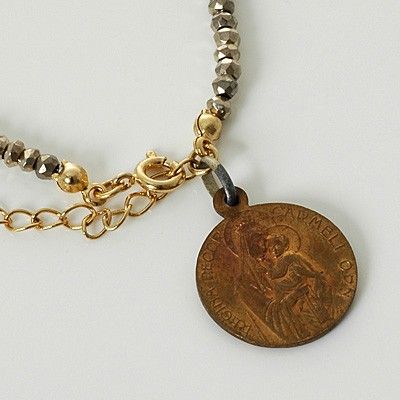 パイライトペアブレスレット