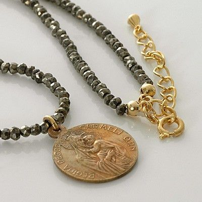 パイライト(鉄鉱石)チョーカー