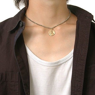 パイライト(鉄鉱石)チョーカー