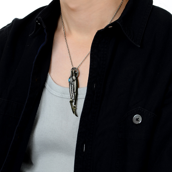 シルバーネックレス