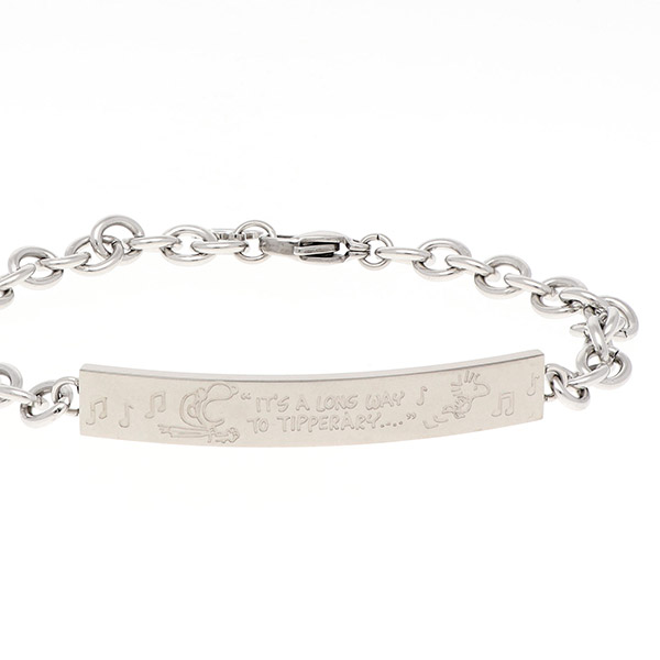 ステンレスブレスレット(PEANUTS×ファイテン)