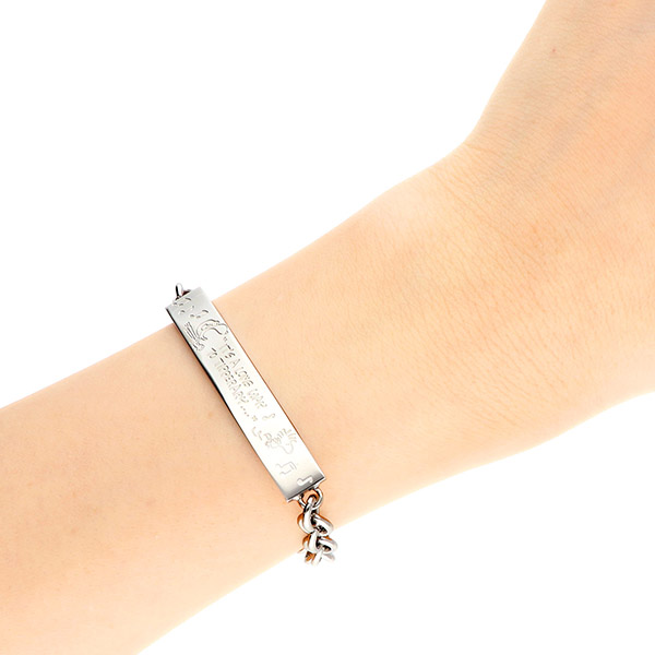 ステンレスブレスレット(PEANUTS×ファイテン)