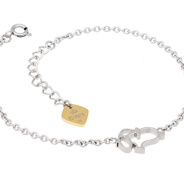 ステンレスブレスレット(PEANUTS×ファイテン)