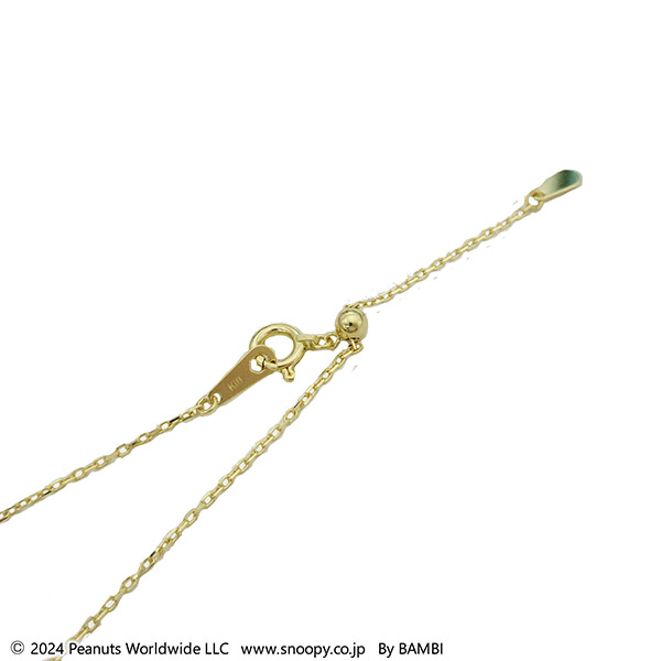 イエローゴールドネックレス