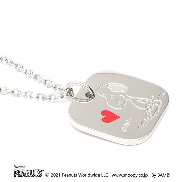 ステンレスネックレス(PEANUTS×ファイテン)