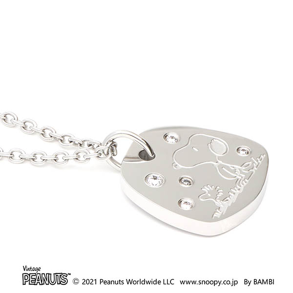 ステンレスネックレス(PEANUTS×ファイテン)