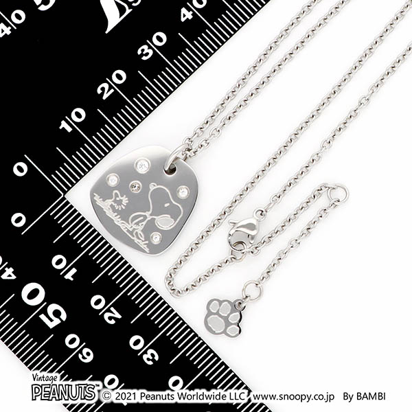 ステンレスネックレス(PEANUTS×ファイテン)