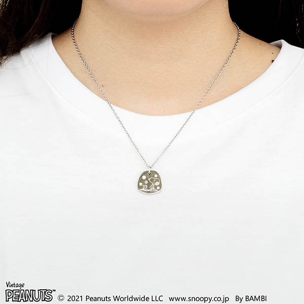 ステンレスネックレス(PEANUTS×ファイテン)
