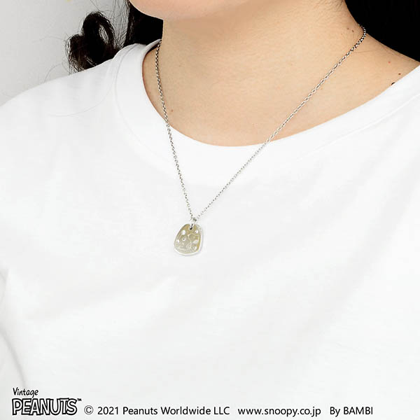 ステンレスネックレス(PEANUTS×ファイテン)