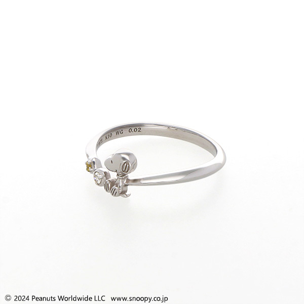 ホワイトゴールドリング