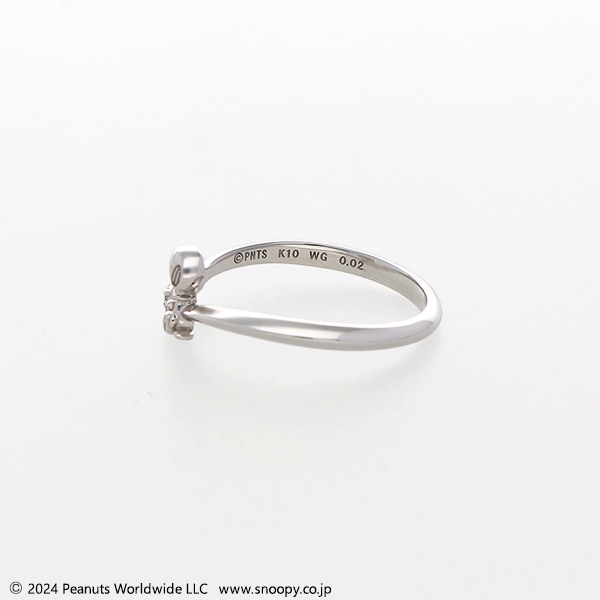 ホワイトゴールドリング
