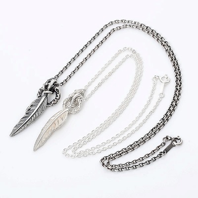 シルバーペアネックレス